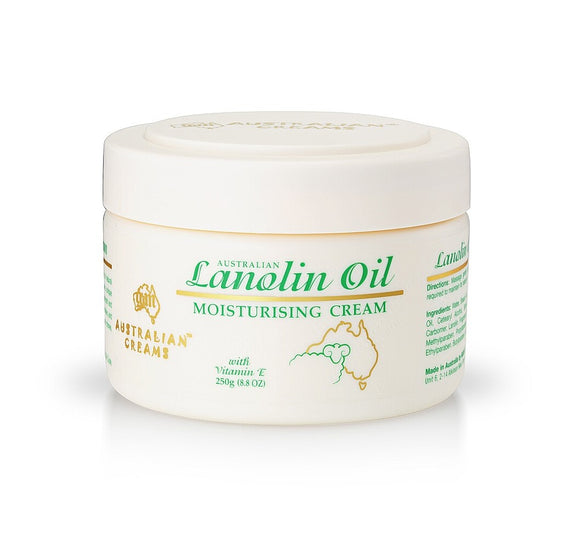 G&M Australian Lanolin Oil Day Moisturizing Cream with Vitamin E 250g