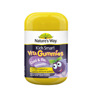 NATURE'S WAY Kids Smart Vita Gummies Cold&Flu Immune Support 60gummies