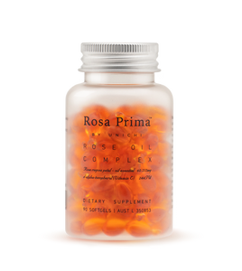 UNICHI Rosa Prima Rose Oil Complex 90 Softgels