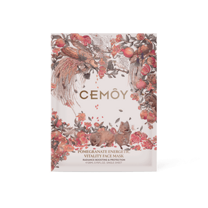 CEMOY POMEGRANATE ENERGETIC VITALITY FACE MASK 5 Sheets