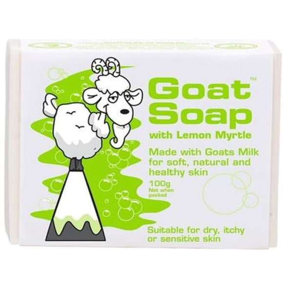 GOAT Soap With Lemon Myrtle 100g