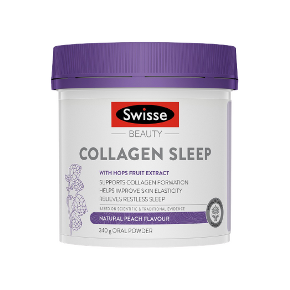 澳洲SWISSE晚安胶原蛋白肽粉助眠养肤240g